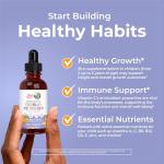 MaryRuth's Toddler Multivitamin | Vitamin A C D E B6 B12 Zinc | Healthy Growth Support | Immunity | Bone Health | Cognitive Function | Organic | Sugar Free | Vegan | Non-GMO | 2 Fl Oz | 30 Day Supply