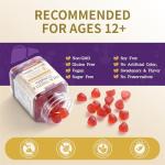 Milk Thistle Gummies with 2000MG Extract, Liver Health Support Gummies, Silymarin Milk Thistle Supplement with Artichoke, Dandelion, Turmeric Curcumin, No Sugar, for Adults, Vegan, 90 Count