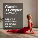 NatureWise Vitamin B Complex for Women and Men - with Folic Acid Biotin B1 B2 B3 B6 B12 - Support Cellular Energy & Mental Clarity - Gluten & Dairy Free, Non-GMO - 360 Softgels[1-Year Supply]