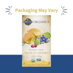 Garden of Life Organics Vegan Vitamin D3 Chewable - Raspberry Lemon, 2,000 IU (50mcg) Whole Food Vitamin D3 from Lichen Plus Food & Mushroom Blend, Gluten Free, 30 Chewable Tablets