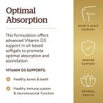 Solgar Vitamin D3 (Cholecalciferol) 25 MCG (1000 IU), 250 Softgels - Helps Maintain Healthy Bones & Teeth - Immune System Support - Non-GMO, Gluten-Free, Dairy Free - 250 Servings