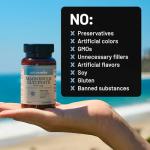 NatureWise Magnesium Glycinate 625 mg - High Absorption Chelated Magnesium Glycinate for Sleep, Relaxation, Muscle & Bones* - Gentle on Stomach, Vegan, Non-GMO - 30 Capsules[30-Day Supply]