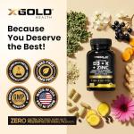 Vitamin D, K2, K1, Zinc, Quercetin, Elderberry, Turmeric, Ginger & Echinacea Whole Food Supplement 8 in 1- D3 5000 IU Plant-Based from Lichen, Vitamin K (K2 MK7, MK4, K1), D3 K2 Vitamins -120 Capsules