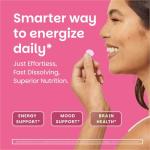 EZ Melts B12 Sublingual Vitamin 2,500 mcg, Methylcobalamin, Sugar-Free, 3-Month Supply