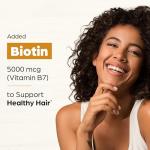 Zinc 30mg With Copper, Selenium & Vitamin D3 | 120 Capsules | Magnesium, Vitamin B6, Biotin | Absorbable Zink Supplements for Men & Women | Chelated Zinc for Immune Health, Skin, Hair, & Nails Support