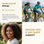 Zinc 30mg With Copper, Selenium & Vitamin D3 | 120 Capsules | Magnesium, Vitamin B6, Biotin | Absorbable Zink Supplements for Men & Women | Chelated Zinc for Immune Health, Skin, Hair, & Nails Support