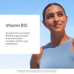 THORNE - Vitamin B12 - as Methylcobalamin - Supports Heart & Nerve Health, Blood Cell Function, Restful Sleep & Methylation* - Third-Party Certified - Gluten, Dairy & Soy-Free - 60 Capsules