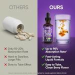 Clean Nutraceuticals Milk Thistle NAC Liver Cleanse Detox & Repair Supplement Liver Support Liquid Drops with Dandelion Extract, Artichoke, Chanca Piedra, Choline, L-Glutathione, Burdock, Schisandra