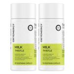 OxyEnergy Silymarin Milk Thistle 300mg Extract with Vitamin C, Inositol & Pueraria, Liver Detox & Repair Support, Antioxidant Support,90 Capsules,Pack of 2