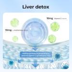 OxyEnergy Silymarin Milk Thistle 300mg Extract with Vitamin C, Inositol & Pueraria, Liver Detox & Repair Support, Antioxidant Support,90 Capsules,Pack of 2