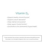 Vegan Vitamin D2 2000 IU for Strong Bones
