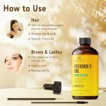 Pure Vitamin E Oil for Hair and Skin