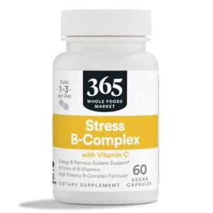 Whole Foods Stress B-Complex with Vitamin C, 60 Capsules
