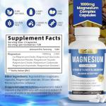 1000mg Magnesium Complex 8-in-1 Capsules