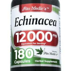 Echinacea Supplement - 180 Capsules by Fito Medic's