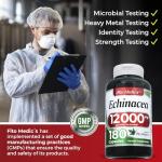 Echinacea Supplement - 180 Capsules by Fito Medic's