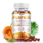 Pumpkin Seed Oil & Saw Palmetto Softgels, 3200mg