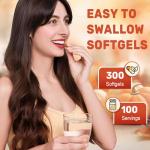 Pumpkin Seed Oil & Saw Palmetto Softgels, 3200mg