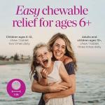 Nature’s Way Umcka Cold and Flu Relief Chewables, Non-Drowsy Multi-Symptom Relief, Homeopathic Cold Medicine and Remedy, Shortens & Reduces Severity of Colds, Orange-Flavored Tablets, 20 Count