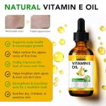 ELBBUB Premium Vitamin E Oil - Ultra Concentrated - Moisturizes, Improves Appearance of Scars & Stretch Marks, Skin Hydration - for Face, Body, Hair, and Nails