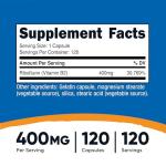 Nutricost Vitamin B2 (Riboflavin) 400mg, 120 Capsules - Gluten Free, Non-GMO