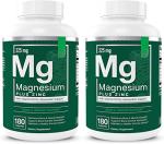 Essential Elements Magnesium Plus Zinc with Vitamin D3 - Scientifically Formulated Heart, Bone, & Muscle Support - 225mg Triple-Strength Magnesium Complex with Glycinate, Malate, Citrate - 360 Count