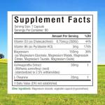 Innate Vitality Magnesium Complex, Magnesium Glycinate Citrate Malate Taurate with Ashwagandha L-Theanine Vitamin D3 & B6, High Absorption, Full Spectrum, Bones Stress Sleep Support, 90 caps