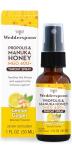 Wedderspoon Propolis & Manuka Honey Throat Spray, Lemon & Ginger, 1 fl oz | Sore Throat Relief & Immune Support | Natural Soothing Wellness