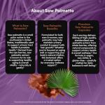 Vital Peak® Saw Palmetto Peak 320 mg - Herbal Supplement for Hair Growth and Urinary Health - Vegan, Gluten Free, Dairy Free, Non-GMO - 30 Capsules