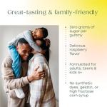 MegaFood Magnesium Citrate Gummies, High Absorption Magnesium Supplement for Adults, Teens & Kids, Supports Nerve Health, Normal Sleep Cycle & Occasional Muscle Cramps, 60 Vegan Gummies, 60 Servings