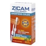 Zicam Cold Remedy Cold Shortening Medicated Nasal Swabs Zinc-Free 40ct