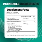 Dr. Berg Liver Cleanse Detox Capsules w/Unique Blend of Milk Thistle, Ox Bile & Folate - Liver Supplement Includes Turmeric, Black Pepper & Choline - 60 Capsules