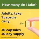 Nature Made High Absorption Turmeric Curcumin Supplement Capsules, Turmeric Supplement, Muscle and Joint Support, 30 Capsules, 30 Day Supply