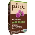 plnt Milk Thistle for Liver Health - Full Spectrum Extract & Whole Seed (90 Capsules)
