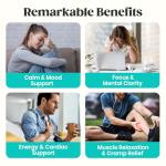 60 Day Supply Magnesium Glycinate 400mg Gummies with Ashwagandha, L-Theanine, CoQ10, Vitamin D3 & B6, Sugar Free Magnesium Gummies for Adults & Kids, Stress Relief, Sleep & Calm, Vegan, Gluten Free