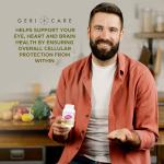 GeriCare High-Potency Vitamin E Capsules – 400 IU for Skin & Immune Support, 180mg | 100 Count | Organic Vitamin E for Women and Men