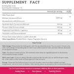 (2 Pack) Milk Thistle Liquid Drops Silymarin 1000mg, Liver Supplement Detox & Cleanse with Dandelion & Artichoke, Milk Thistle Organic Extract for Support Repair Liver Health, Vegan, Non-GMO, 1 Fl Oz