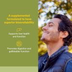 Natural Factors HerbalFactors Premium Milk Thistle, Liver Health Formula, 60 Capsules