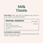 Nature's Bounty Milk Thistle Value Size, 200 Softgels