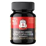 Korean Red Ginseng Extract Capsule Plus - All-in-One Vegan Supplements - Energy Boost & Immune Support, Caffeine Free & Non-GMO (600mg, 30 Capsules)