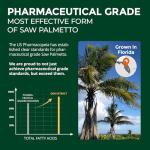 HojaSana Saw Palmetto for Men Prostate Health Supplement, Pharmaceutical Grade - DHT Blocker - Graminex | Pumpkin Seed Oil | Nettle Supports Urinary Function & Hair Loss Prevention, 60 softgels