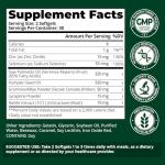 HojaSana Saw Palmetto for Men Prostate Health Supplement, Pharmaceutical Grade - DHT Blocker - Graminex | Pumpkin Seed Oil | Nettle Supports Urinary Function & Hair Loss Prevention, 60 softgels