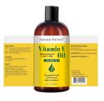 Natural Riches Vitamin E Oil | 100% Pure and Natural Cold Pressed Vitamin E oil for Skin, Scars, Face, Nails, Hair, Scalp 30,000 IU Non-GMO Verified Hair & Body Oil :8 Fl Oz