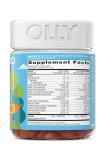 OLLY Kids Multivitamin & Probiotic Gummy, Digestive Support, Vitamins A, D, C, E, B, Zinc, Chewable Supplement, Berry Flavored, 50 Day Supply - 100 Count