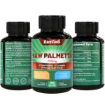 EAZGOO Saw Palmetto Supplement, Saw Palmetto Extract 750mg, with Lycopene, Pumpkin Seed Powder, for Men and Women,Non-GMOs & Gluten, Vegan, 90 Count Capsules（Pack of 2）