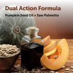 Micro Ingredients Pumpkin Seed Oil with Saw Palmetto, 150 Softgels | Cold Pressed, Pure Virgin Oil, Essential Fatty Acids, & Phytosterols | Natural Herbal Supplement | Non-GMO