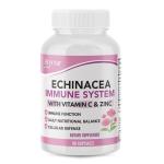 Arymar Echinacea Complex with Vitamin C & Zinc: 3-in-1 Seasonal Formula, Natural Antioxidant Rich Herbal Capsules, 60 Count