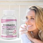 Arymar Echinacea Complex with Vitamin C & Zinc: 3-in-1 Seasonal Formula, Natural Antioxidant Rich Herbal Capsules, 60 Count