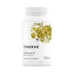 THORNE - Ultimate-E - Vitamin E Supplement from Mixed Tocopherols - Fat-Soluble Antioxidants for Cardiovascular Support* - Third-Party Certified - Gluten, Dairy & Soy-Free - 60 Softgels