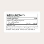 THORNE - Ultimate-E - Vitamin E Supplement from Mixed Tocopherols - Fat-Soluble Antioxidants for Cardiovascular Support* - Third-Party Certified - Gluten, Dairy & Soy-Free - 60 Softgels